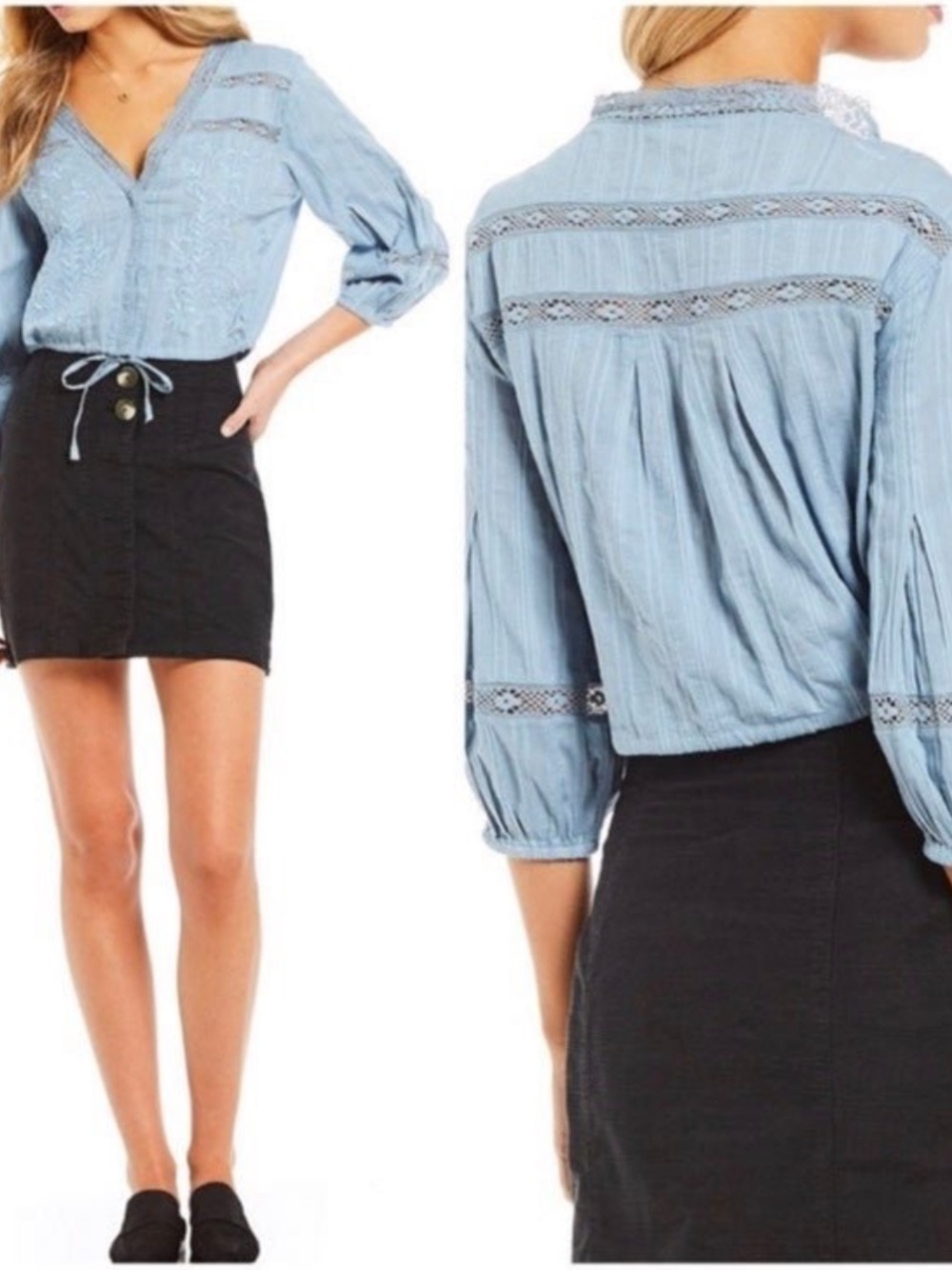 Free People FOLLOW YOUR HEART TOP - Picture 13 of 16